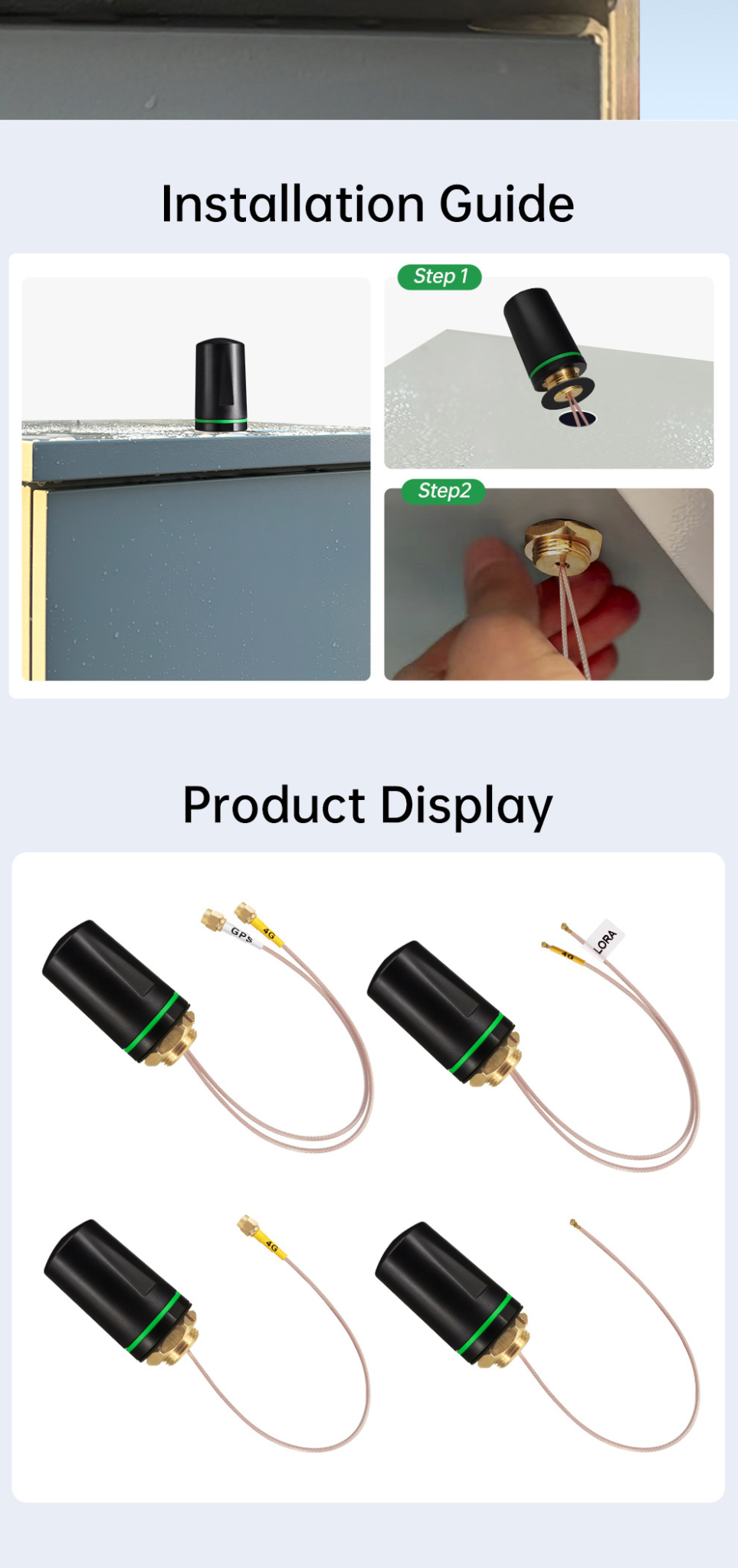 GPS Antenna Installation Best Practices Installation guide showing proper GPS antenna mounting techniques