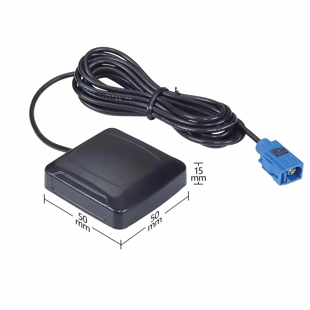 High Gain 28dBi 1575.42MHz/1602MHz Waterproof Active External Tablet Mobile Devices GNSS & GPS Antennas With Fakra Connector