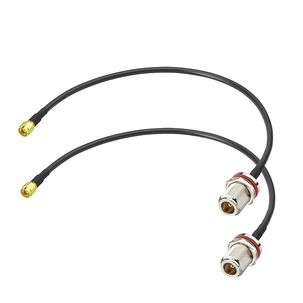 LMR200 RF Coaxial Cable N Type Female to SMA Male Low Loss WiFi Antenna Extension RF Cable Assembly