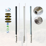 High Gain 11Dbi 2400-2500Mhz Outdoor Wifi Antenna Omnidirectional Antenna Vertical Polarization Waterproof for Strong Signal