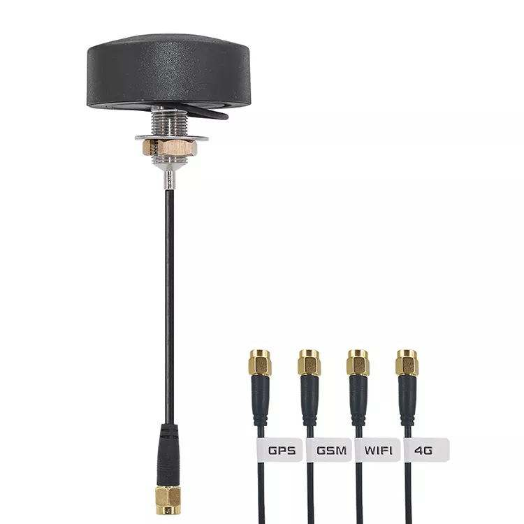 Custom High Gain 698-2700MHz Omni Directional Waterproof Screw Mount Outdoor Cabinet Cellular GSM 3G Wifi LTE 4G Puck Antenna