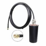 High Gain 5dBi 650-6000MHz Omni-Directional Waterproof Vertical Custom Screw Mount for 3G 4G LTE 5G Outdoor Cellular Antenna