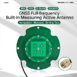 Multi Band 1166-1278MHz/ 1521-1608MHz High Precision Positioning GNSS & GPS RTK High Gain 38dBi Built-in Antenna for UAV Survey