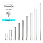 2400-2500MHz 3.5dBi Waterproof Omnidirectional Outdoor FRP Fiberglass Antenna Vertical Polarization for Base Station MIMO System