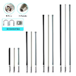 High Performance 433MHz 1.5dBi Gain Outdoor Waterproof Fiberglass Antenna Long Range RF Transmission