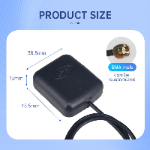 High Gain Waterproof Mini Magnet 1575.42Mhz Active Receiver Navigation GPS BD Glonass GNSS Antenna for Car Positioning