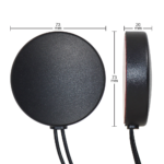 High Gain Waterproof Outdoor 2 in 1 Adhesive Combination antennas Omnidirectional External GPS GNSS+3G LTE 4G Combo Antenna