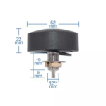 Custom High Gain 698-2700MHz Omni Directional Waterproof Screw Mount Outdoor Cabinet Cellular GSM 3G Wifi LTE 4G Puck Antenna