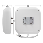 High Gain 698-4000MHz Waterproof Wall Mount Outdoor Directional GSM 3G LTE 4G 5GHz Panel Antenna