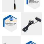 High Gain 698-2700Mhz Omni Directional Waterproof Outdoor Screw Mount Puck Cellular Wifi 2.4GHz GSM 3G 4G LTE 5G Antenna