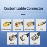 698-2700MHz Full Band Omni Directional Helical Spring Magnetic Mount 3G 2.4G 4G LTE Antenna with RG174 Cable