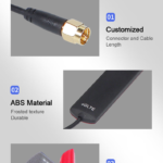 High Gain 3dbi 698-2700mhz Omni Directional Patch Adhesive Mount Wifi GSM 3G 4G LTE Antenna