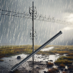 High Gain 2400-2500MHz Outdoor Waterproof WiFi Antenna for Image Transmission Omni Directional 2.4G Fiberglass UAV Drone Antenna