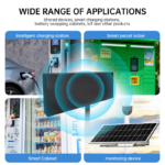 7 in 1 Combo 5G 2*2 MIMO WIFI 3*3 GPS 2*2 Combination Antenna Cellular WIFI GPS 5G 4G LTE Adhesive Mount Omnidirectional Antenna