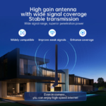 High Gain Foldable 700- 3700MHz Wireless External Router Antenna Omni Directional Cellular Wifi 3G GSM 4G LTE 5G Rubber Antenna