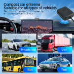 High Gain Waterproof Mini Magnet 1575.42Mhz Active Receiver Navigation GPS BD Glonass GNSS Antenna for Car Positioning