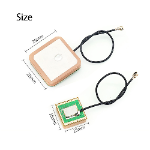 High Gain 28dbi Active Built-In GPS Ceramic Antenna with UFL Connector for Car Navigation Positioning BD GPS Antenna