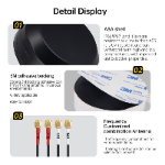 4 in 1 Omnidirectional IP67 Waterproof Outdoor Adhesive Combo Antenna WIFI GPS 4G LTE 5G Puck Combination Antenna