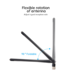High Gain Foldable 700- 3700MHz Wireless External Router Antenna Omni Directional Cellular Wifi 3G GSM 4G LTE 5G Rubber Antenna