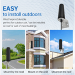 Long Range High Gain 698–4000MHz Wide Band Waterproof Omni Directional Cylinder Outdoor Cellular 3G GSM LTE 4G 5G Antenna