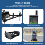 High Precision Waterproof Active Helical RTK GPS Antenna L1 L2 L5 GLONASS BD Auto Driving RTK GNSS Antenna