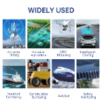 High Gain 38dBi Multi-Band Outdoor Waterproof IP67 Antenna GPS/GLONASS/Beidou Navigation Base Station for GNSS GPS Applications