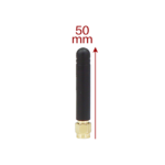 50MM Mini SMA Straight Right Angle Omni Directional Stubby Rubber Duck Router Antenna for 2.4G GSM 3G 4G LTE Vertical