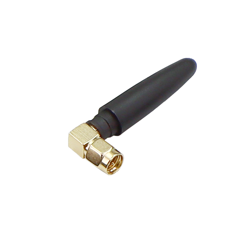 50MM Mini SMA Straight Right Angle Omni Directional Stubby Rubber Duck Router Antenna for 2.4G GSM 3G 4G LTE Vertical