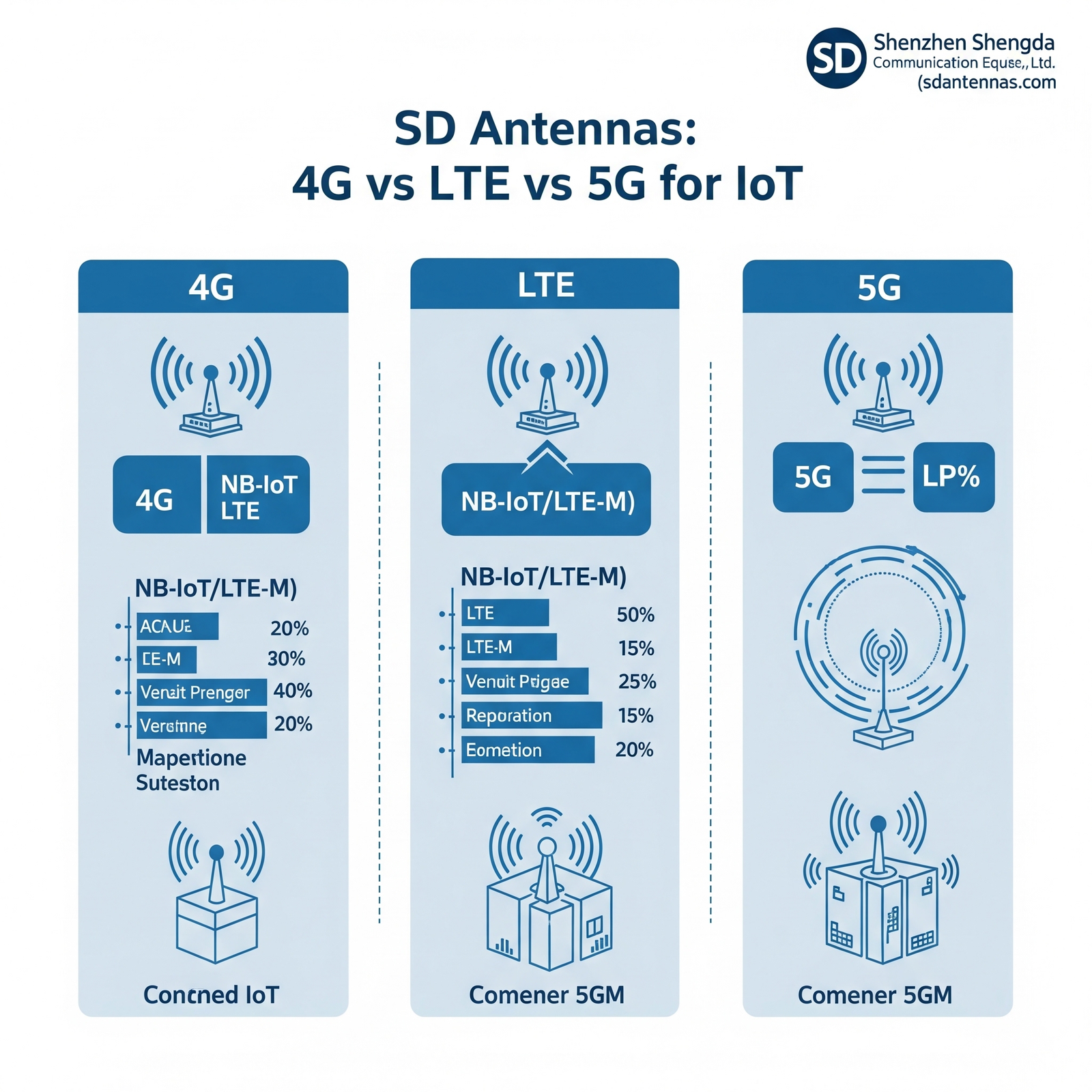 4G vs LTE vs 5G: Which is Best for IoT Applications?