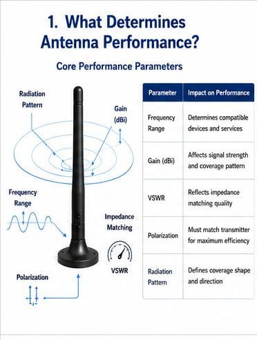 Factors affecting antenna performance