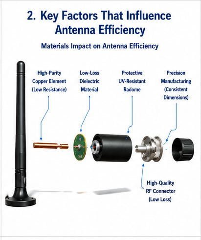 Basic antenna performance parameters