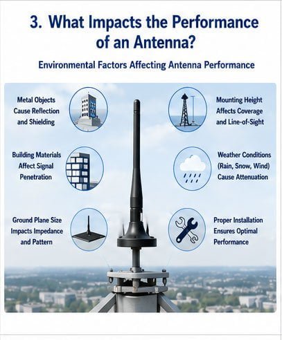 Materials impact on antenna efficiency