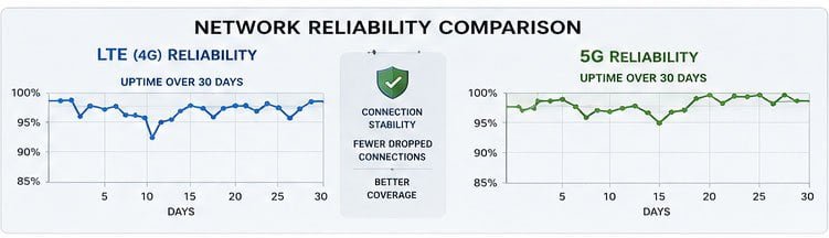 Data transfer reliability metrics