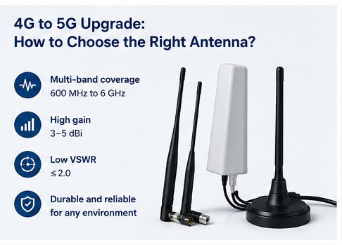 5G compatible antenna solution Multi-band antenna for 5G upgrade