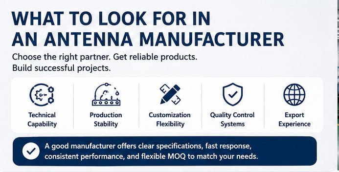 Professional antenna manufacturing facility Antenna manufacturer facility with production line