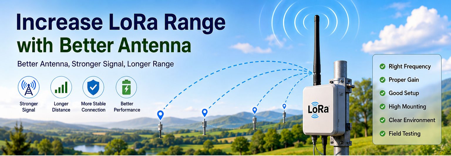 How to Increase LoRa Range with Better Antenna?