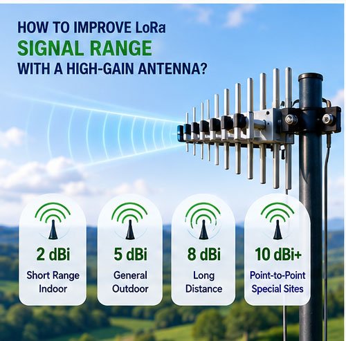 LoRa antenna upgrades