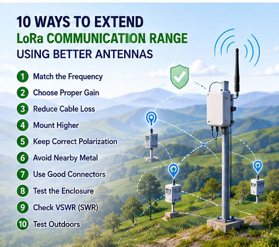 high performance LoRa antennas