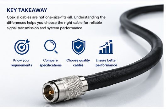 Are There Different Kinds of Coaxial Cables?