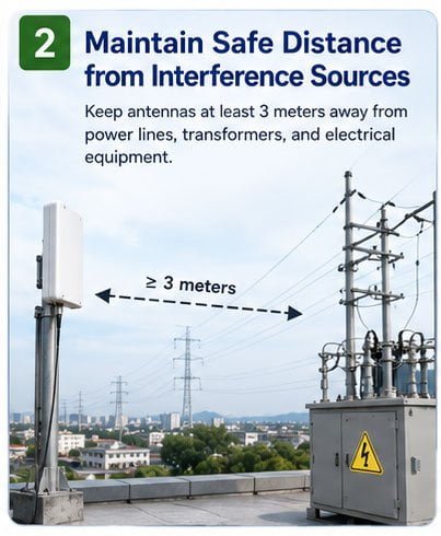 reducing interference in outdoor antenna systems signal interference reduction outdoor antenna