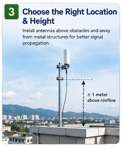 proper outdoor antenna installation to avoid interference outdoor antenna installation interference avoidance