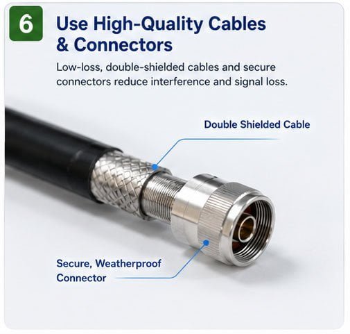 protecting outdoor antennas from wireless interference wireless signal interference protection