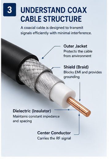 coax cable types comparison Different types of coaxial cables