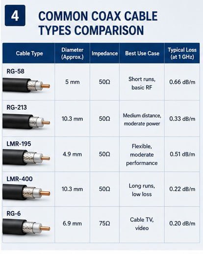 selecting coax for system performance Coax cable system integration