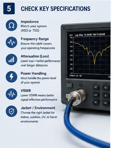 buying quality coax cables Coax cable quality verification
