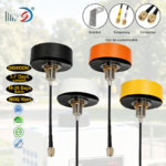 Multi Color Customizable Outdoor Omnidirectional Puck Antenna Waterproof Screw Mount GPS 2.4G 3G 4G LTE 5G WiFi Frequency Option