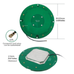 Multi Band GPS L1/L2/L5 BDS B1/B 2 GLONASS L1/L3 GALILEO E1/E5a/E5b High Precision Positioning GNSS RTK 32dBi Built-in Antenna