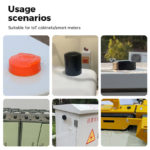 Multi Color Customizable Outdoor Omnidirectional Puck Antenna Waterproof Screw Mount GPS 2.4G 3G 4G LTE 5G WiFi Frequency Option