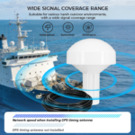 GPS Mushroom High Gain 32dBi Positioning Antenna Marine Boat Navigation Antenna GPS/GNSS Antenna