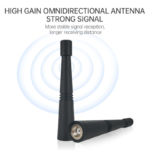 2.4G Omnidirectional Portable External Wireless WIFI 2.4G Rubber Duck Antenna with RF Assembly Cable